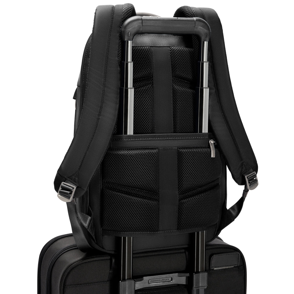variant:42992840310976 @Work Slim Backpack Black