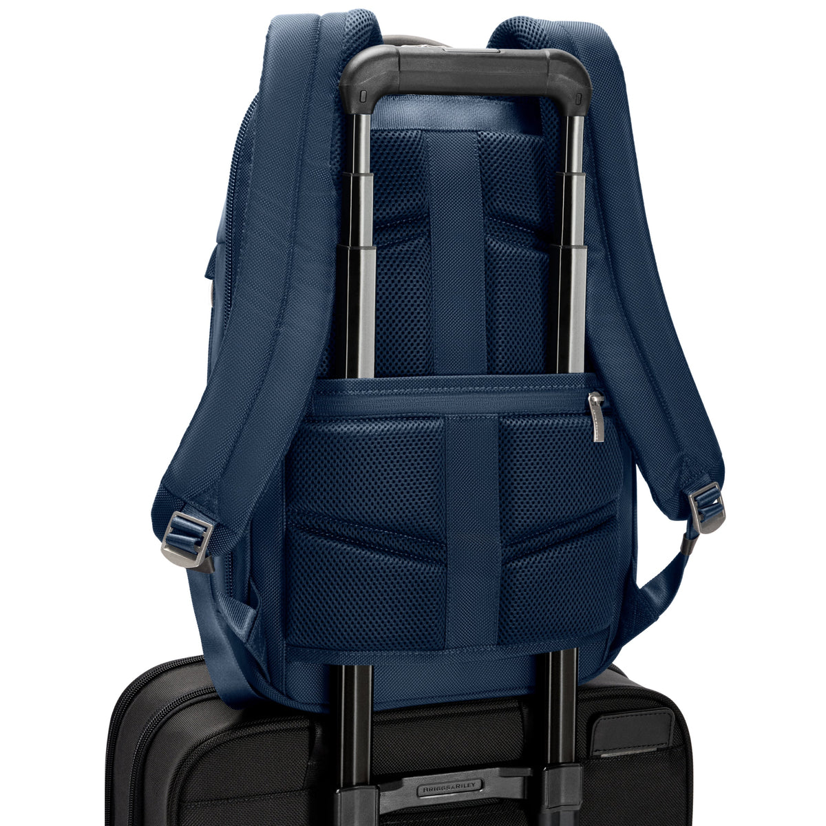 variant:46583019176128 @Work Slim Backpack Navy