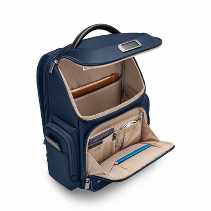 variant:44232468529197 @work
Medium Widemouth Backpack - Navy