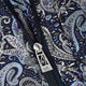 variant:44229602803757 London Fog Mayfair Softside Carry-On Luggage Navy And White Paisley