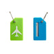 2 Pack Silicone Luggage Tags
