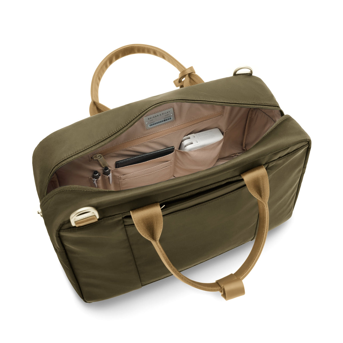 variant:44232472199213 Rhapsody Multi-Pocket Cabin Bag Olive