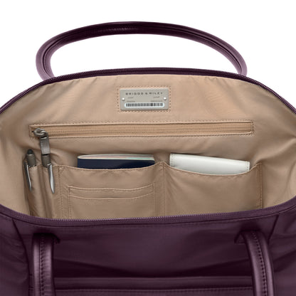 variant:44232474034221 Rhapsody Expandable Tote Plum