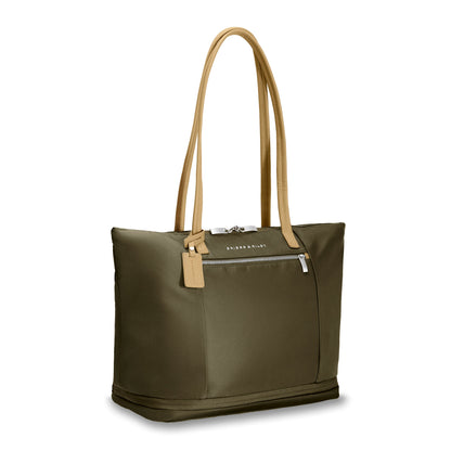 variant:44232474066989 Rhapsody Expandable Tote Olive