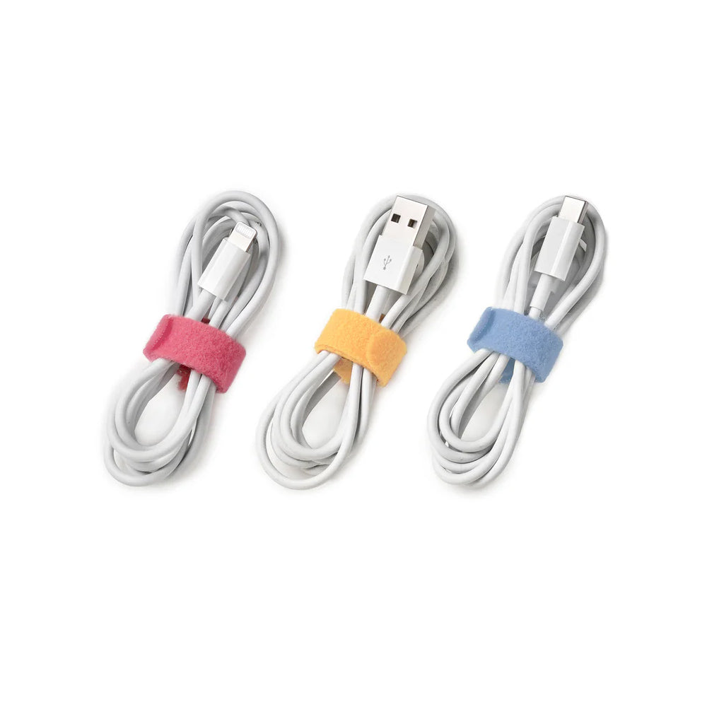 Self-Gripping Cable Ties - Assorted 20-Pack (5", 8")