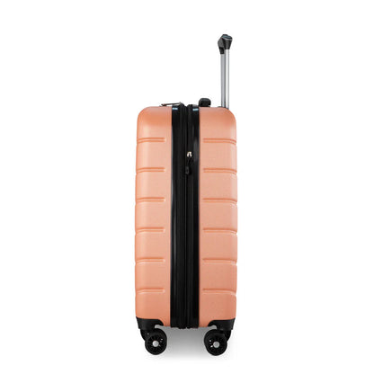 variant:66871299375149 Skyway Silverton Hardside Carry-On Expandable Luggage - Papaya Punch