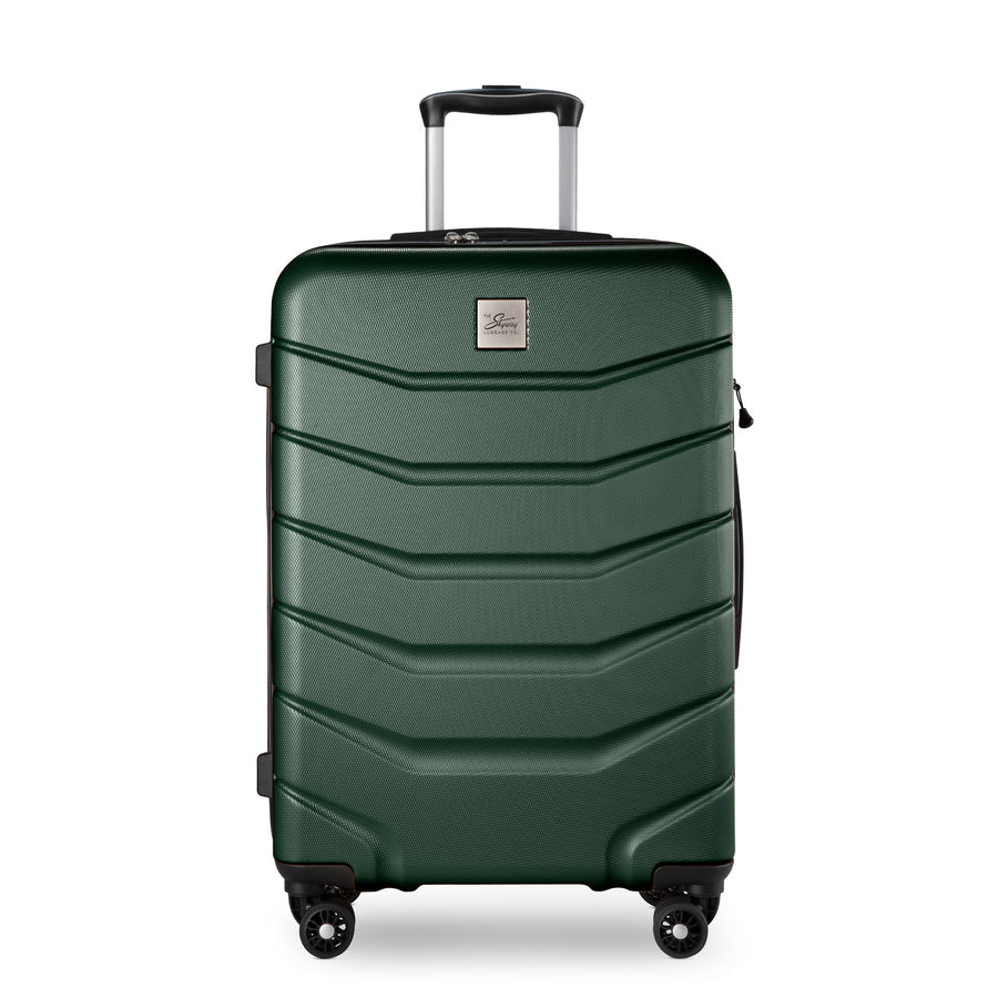 variant:66871299538989 Silverton Hardside Medium Checked Expandable Luggage - Thyme