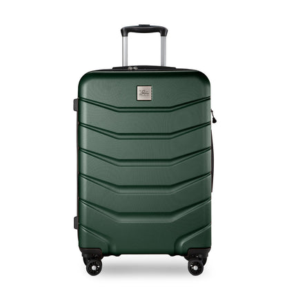 variant:66871299538989 Silverton Hardside Medium Checked Expandable Luggage - Thyme