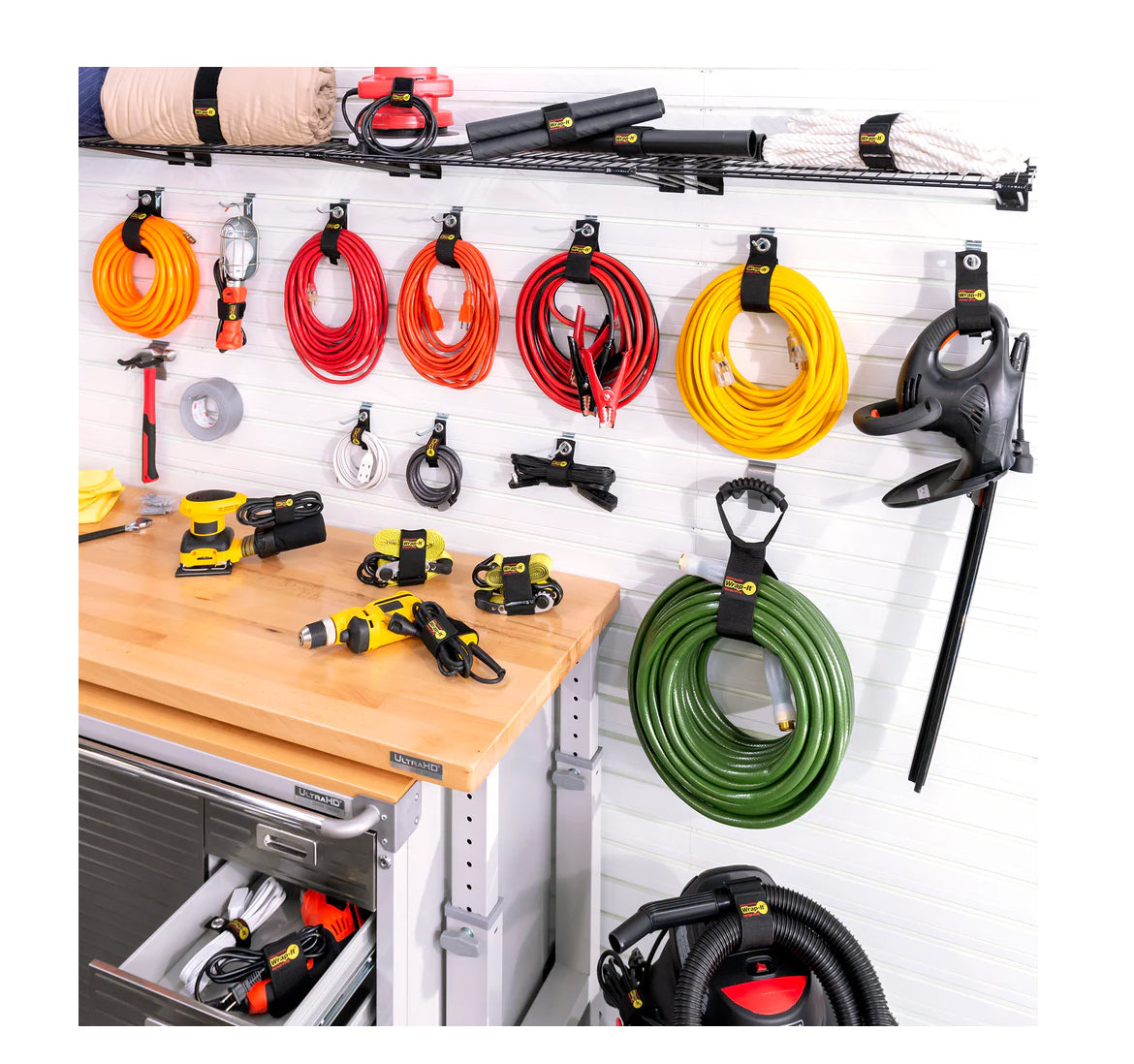 Heavy-Duty™ Storage Straps – Assorted 6-Pack (10", 13", 17")
