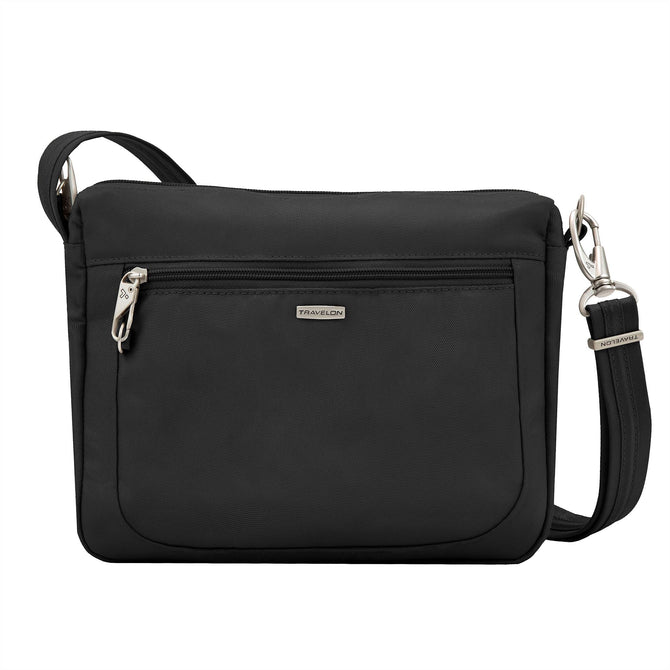 variant:43103016189997 Travelon Anti Theft Classic Small E W Crossbody - Black