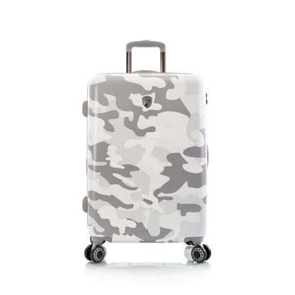 variant:46556011528384 Camo 26" Hardside Medium Checked Luggage White Camo
