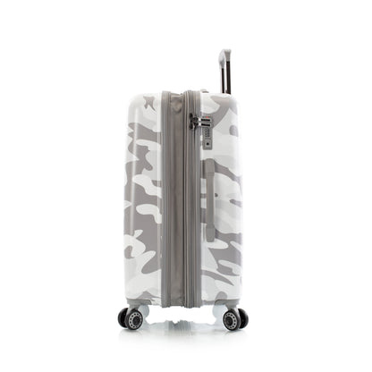 variant:46556011528384 Camo 26" Hardside Medium Checked Luggage White Camo