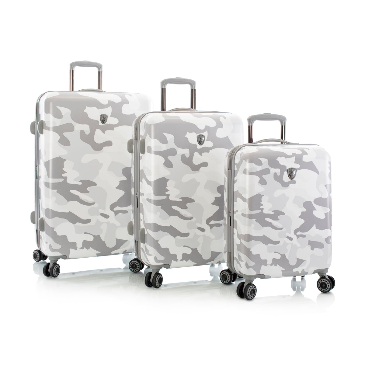 variant:46556011528384 Camo 26" Hardside Medium Checked Luggage White Camo