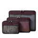 variant:44232471380013 Travel Essentials Check-In Packing Cube Set Plum