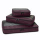 variant:44232471380013 Travel Essentials Check-In Packing Cube Set Plum