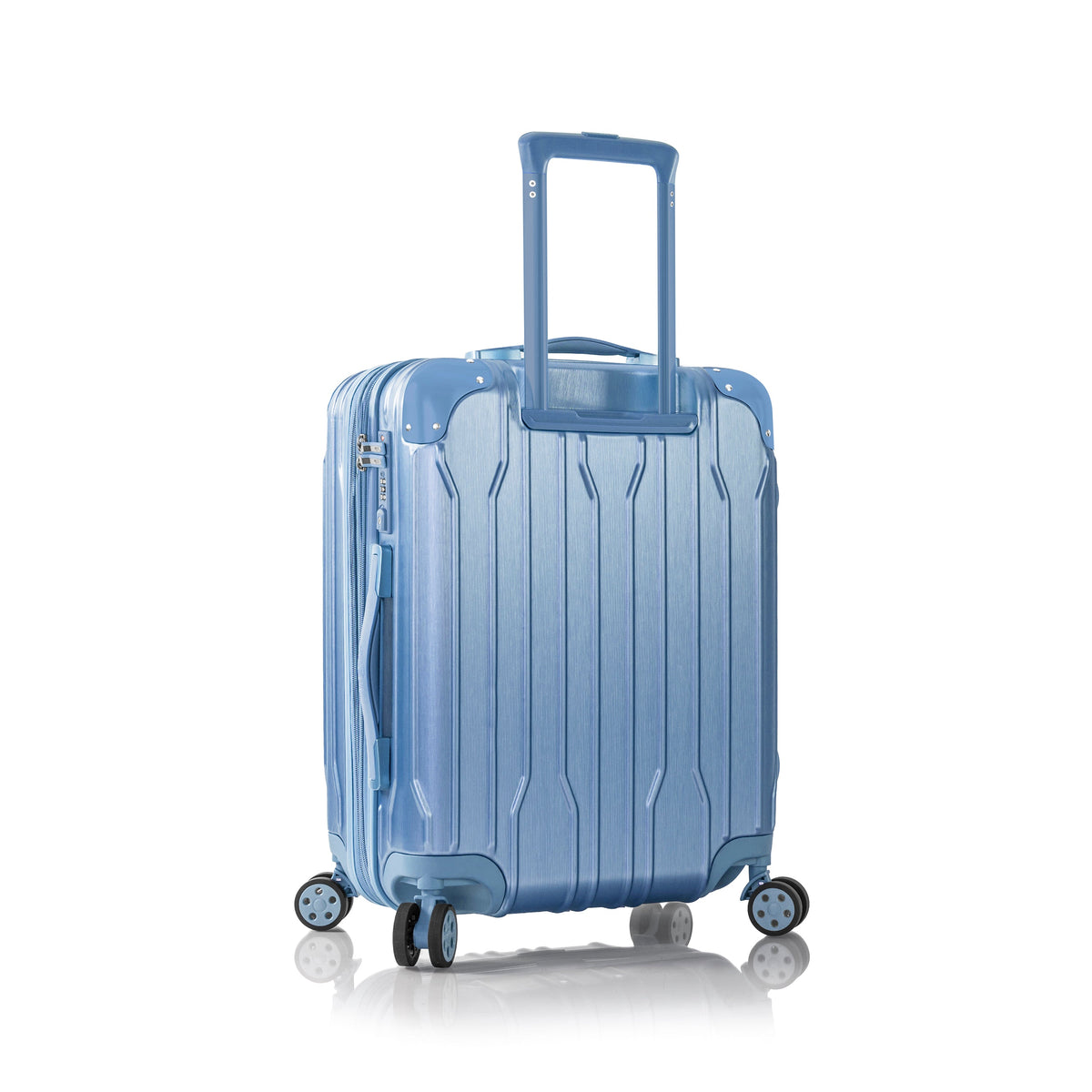 variant:43843078881472 Xtrak Hardside 21" Carry-On Luggage Icyblue