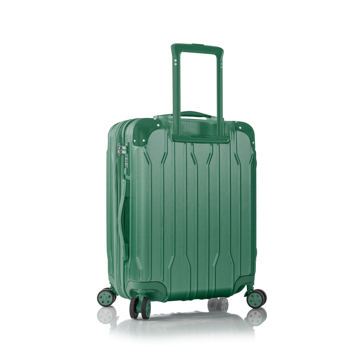 variant:46559512068288 Xtrak Hardside 21" Carry-On Luggage midnight green