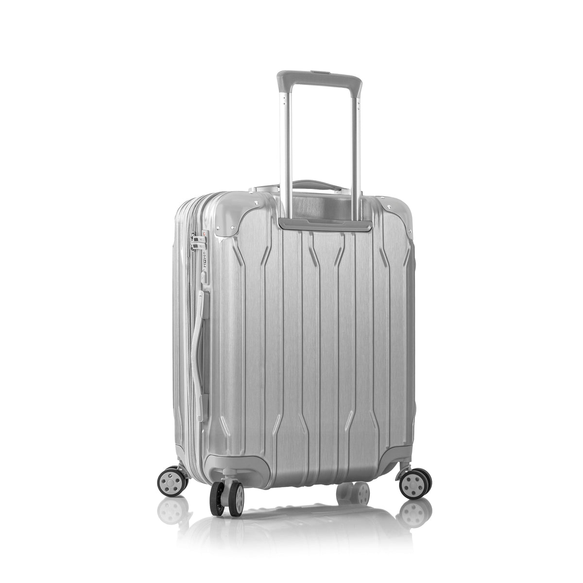 variant:46559512199360 Xtrak Hardside 21" Carry-On Luggage Silver