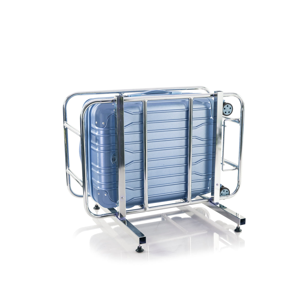 variant:43843078881472 Xtrak Hardside 21" Carry-On Luggage Icyblue