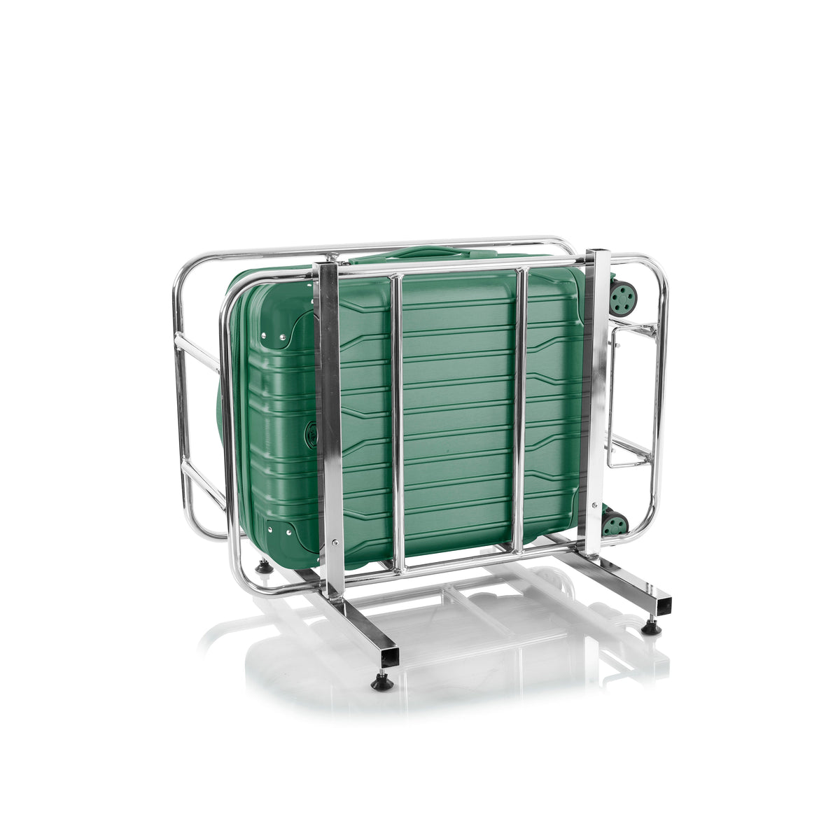 variant:46559512068288 Xtrak Hardside 21" Carry-On Luggage midnight green