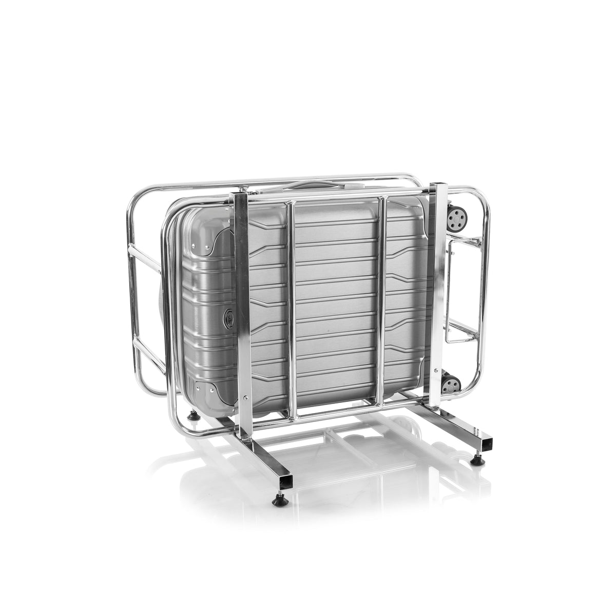 variant:46559512199360 Xtrak Hardside 21" Carry-On Luggage Silver