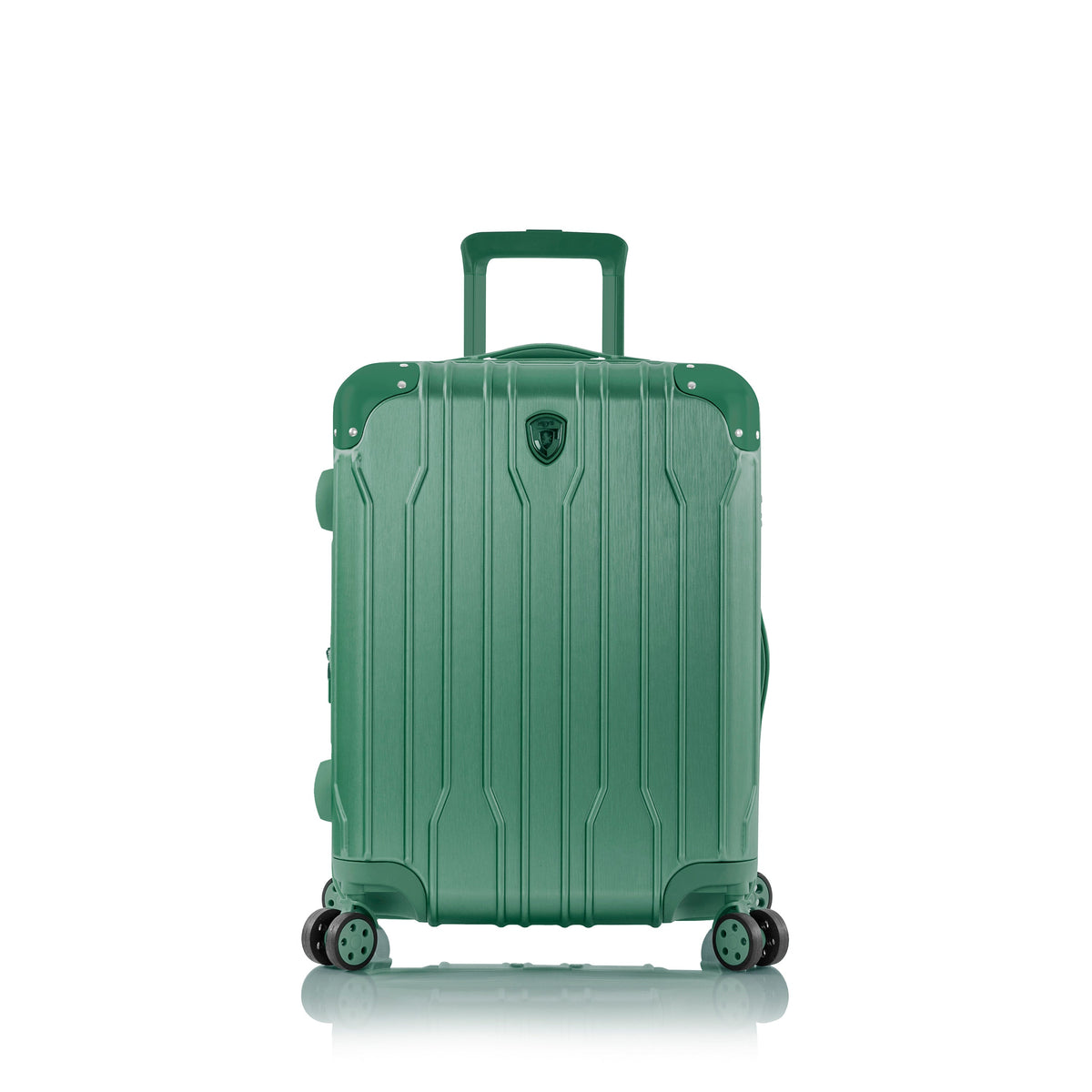 variant:46559512068288 Xtrak Hardside 21" Carry-On Luggage midnight green