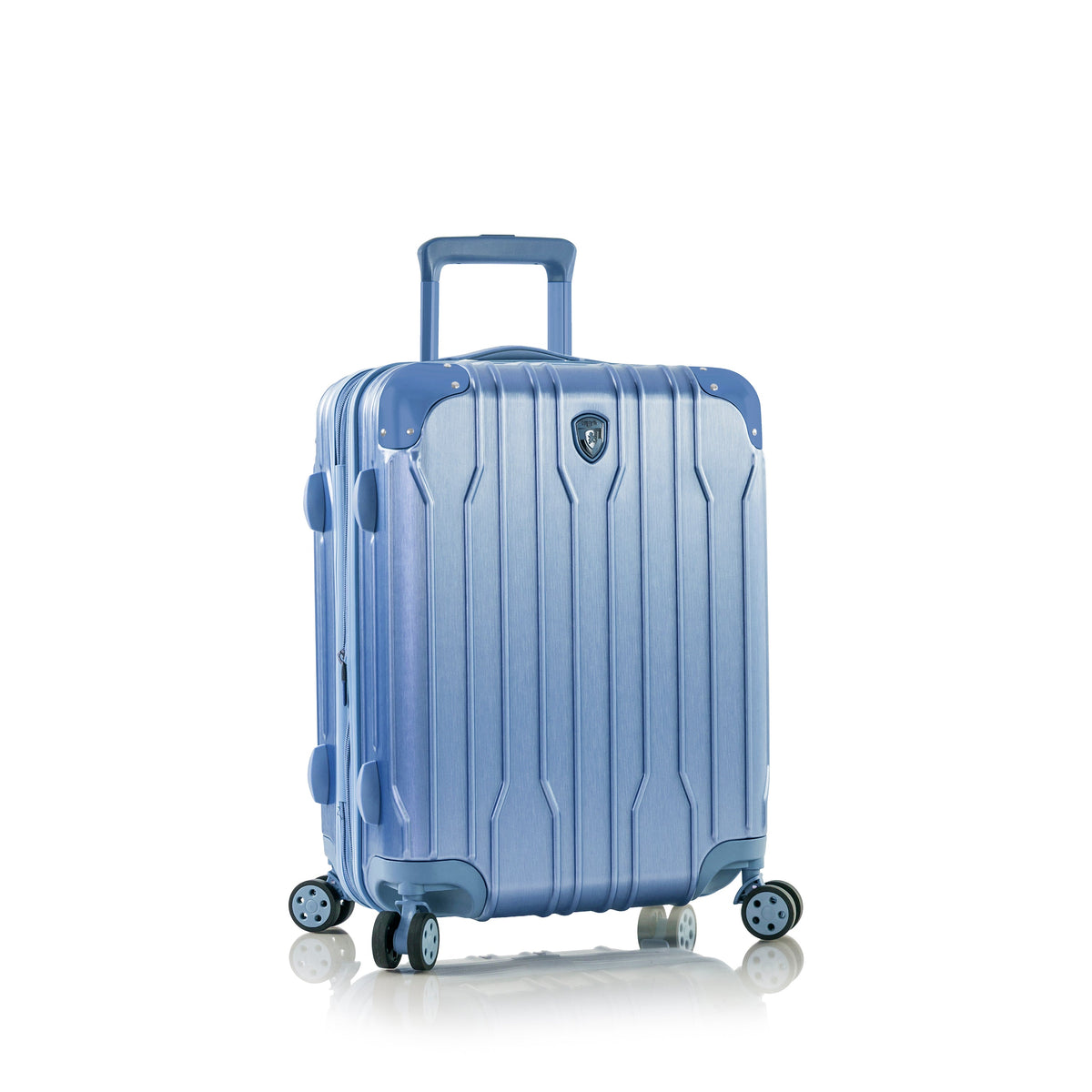 variant:43843078881472 Xtrak Hardside 21" Carry-On Luggage Icyblue
