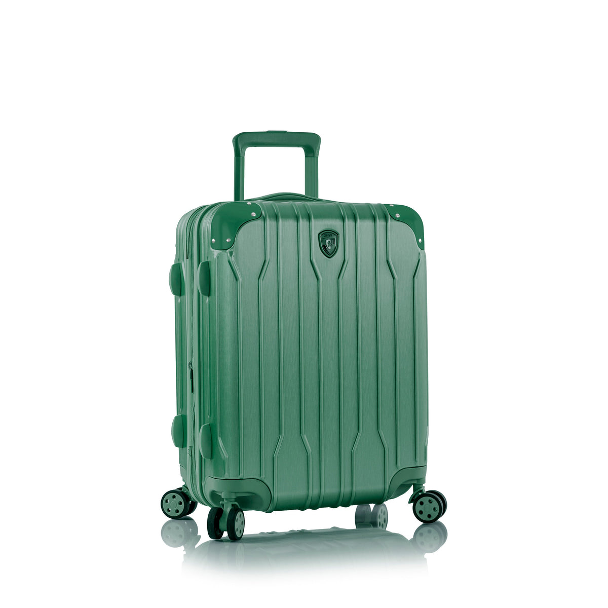 variant:46559512068288 Xtrak Hardside 21" Carry-On Luggage midnight green