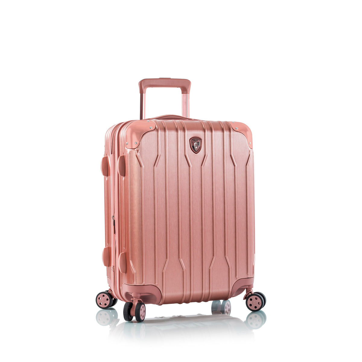 variant:46559512133824 Xtrak Hardside 21" Carry-On Luggage rose gold