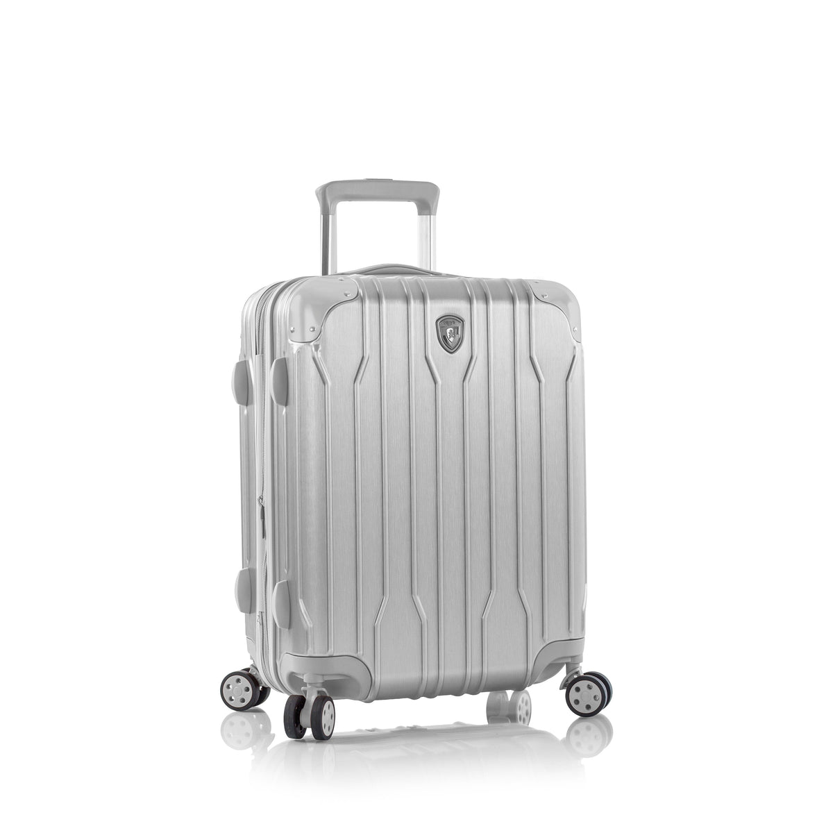 variant:46559512199360 Xtrak Hardside 21" Carry-On Luggage Silver