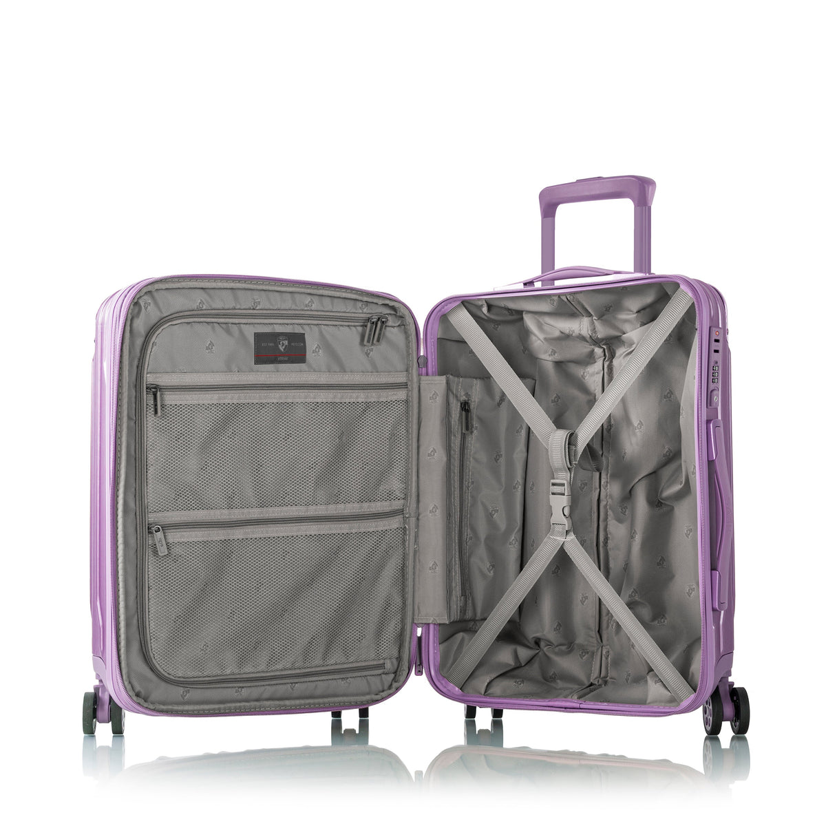 variant:46559512002752 Xtrak Hardside 21" Carry-On Luggage lavender