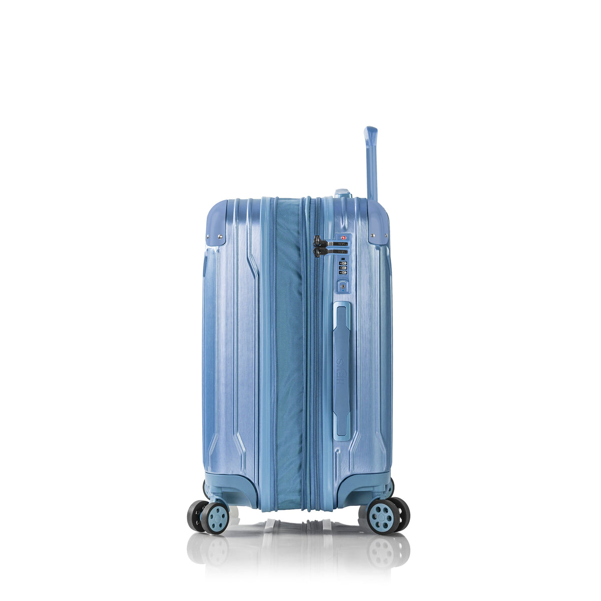 variant:43843078881472 Xtrak Hardside 21" Carry-On Luggage Icyblue