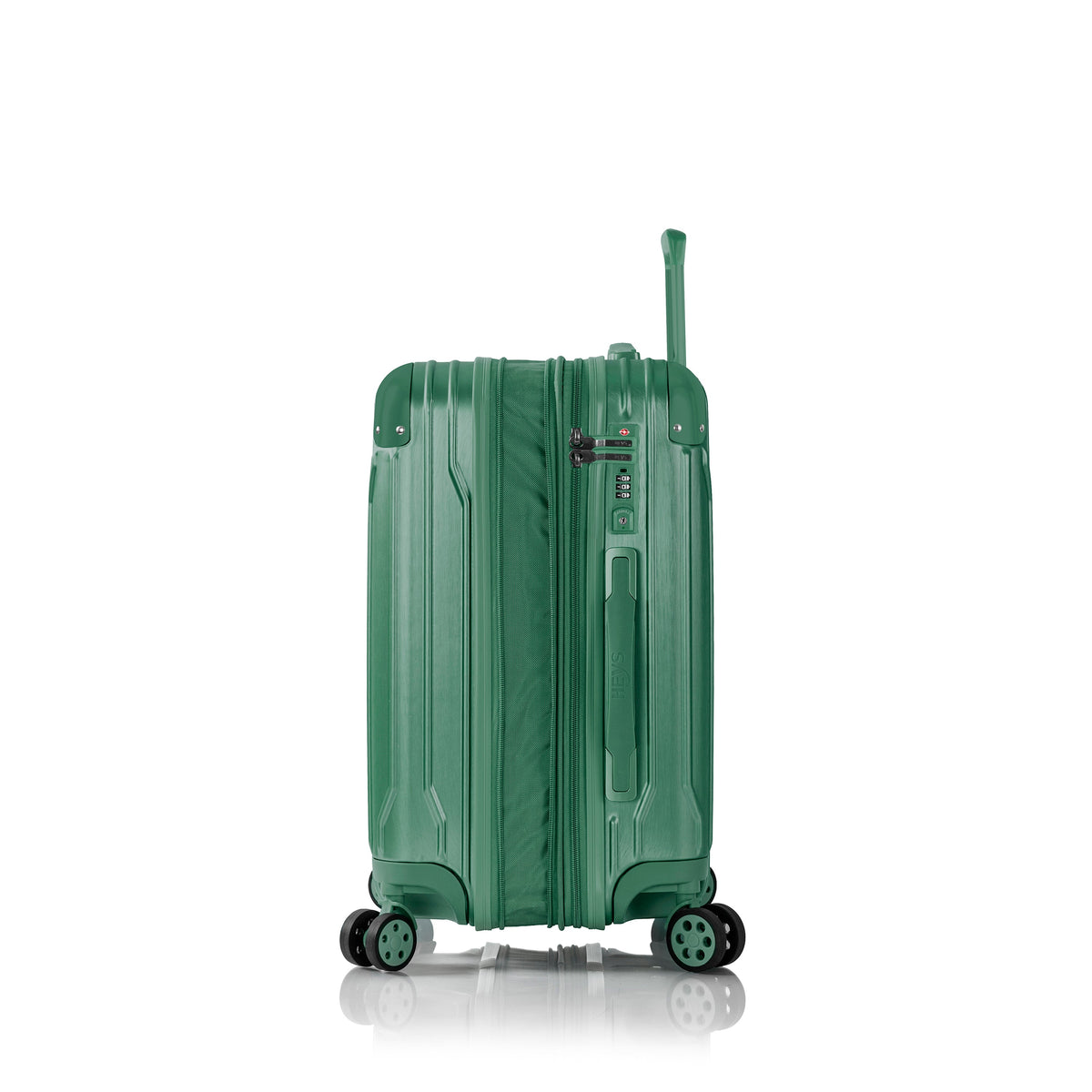 variant:46559512068288 Xtrak Hardside 21" Carry-On Luggage midnight green