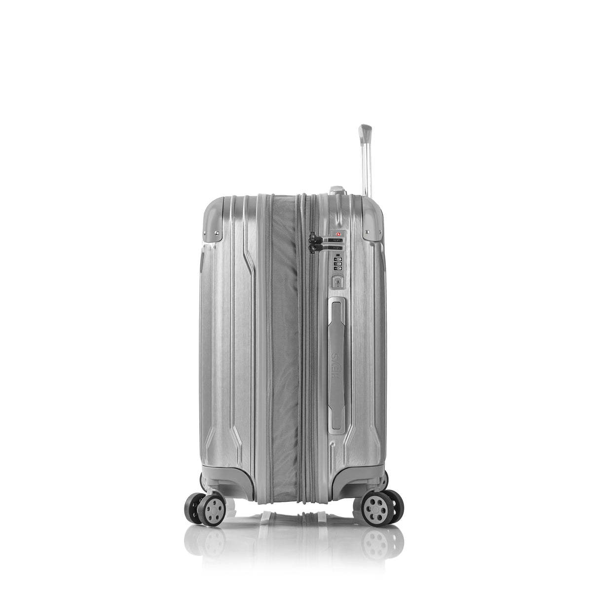 variant:46559512199360 Xtrak Hardside 21" Carry-On Luggage Silver