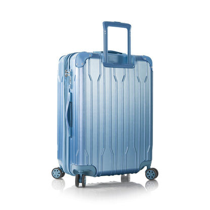variant:43843093659840 Xtrak Hardside 26" Medium Checked Luggage Blue