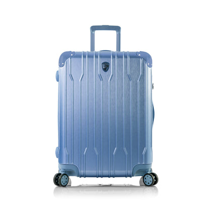 variant:43843093659840 Xtrak Hardside 26" Medium Checked Luggage Blue