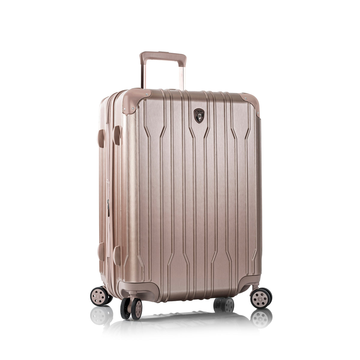 variant:46559604342976 Xtrak Hardside 26" Medium Checked Luggage Atmosphere