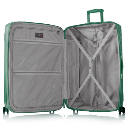 variant:43853338017984 Xtrak Hardside 30" Large Checked Luggage green