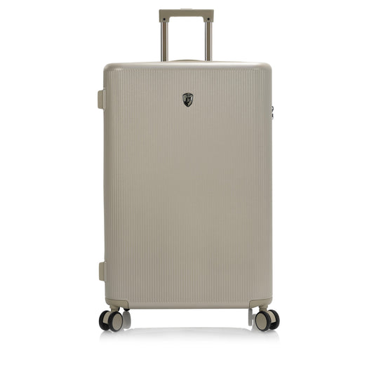 variant:44107360043200 Earth Tones Hardside 30" Large Checked Luggage Atmosphere