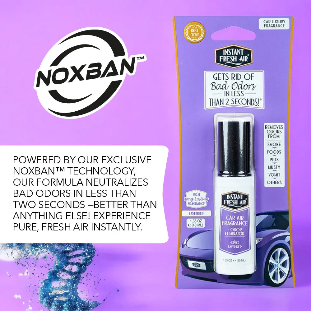 variant:66871724245037 Instant Fresh Air Car Air Fragrance - Lavender