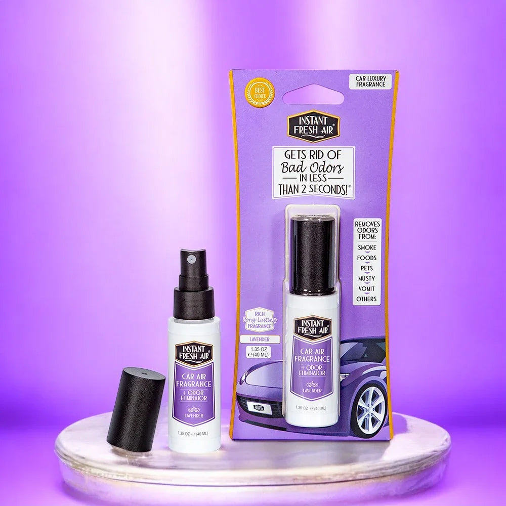 variant:66871724245037 Instant Fresh Air Car Air Fragrance - Lavender