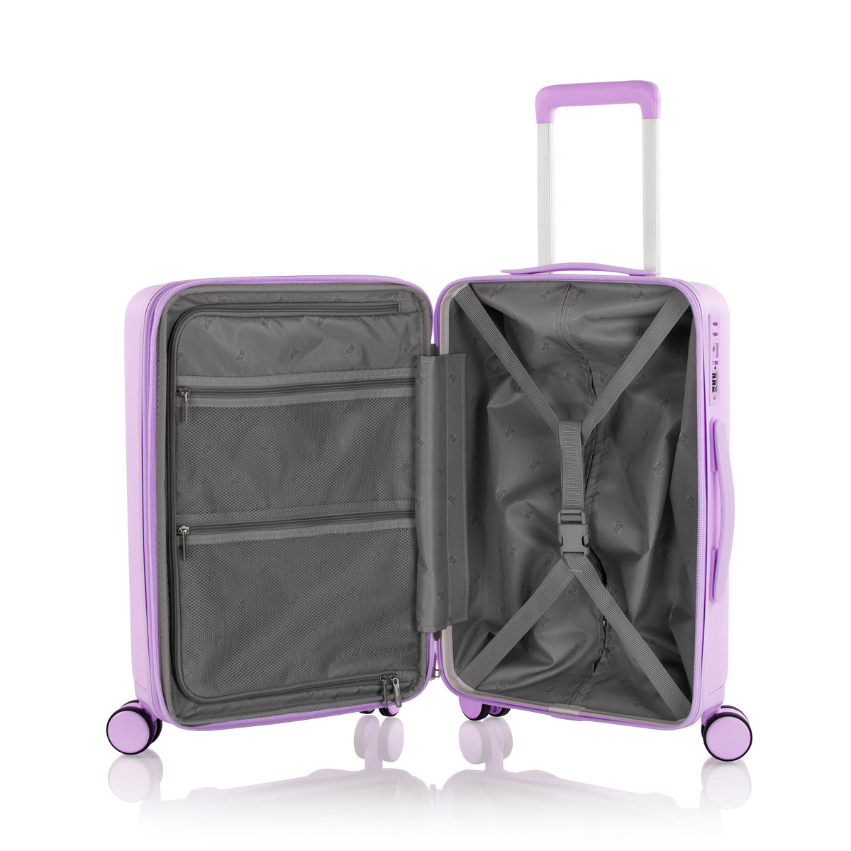 variant:46559124717760 Pastel Hardside 21" Carry-On Luggage Lavender