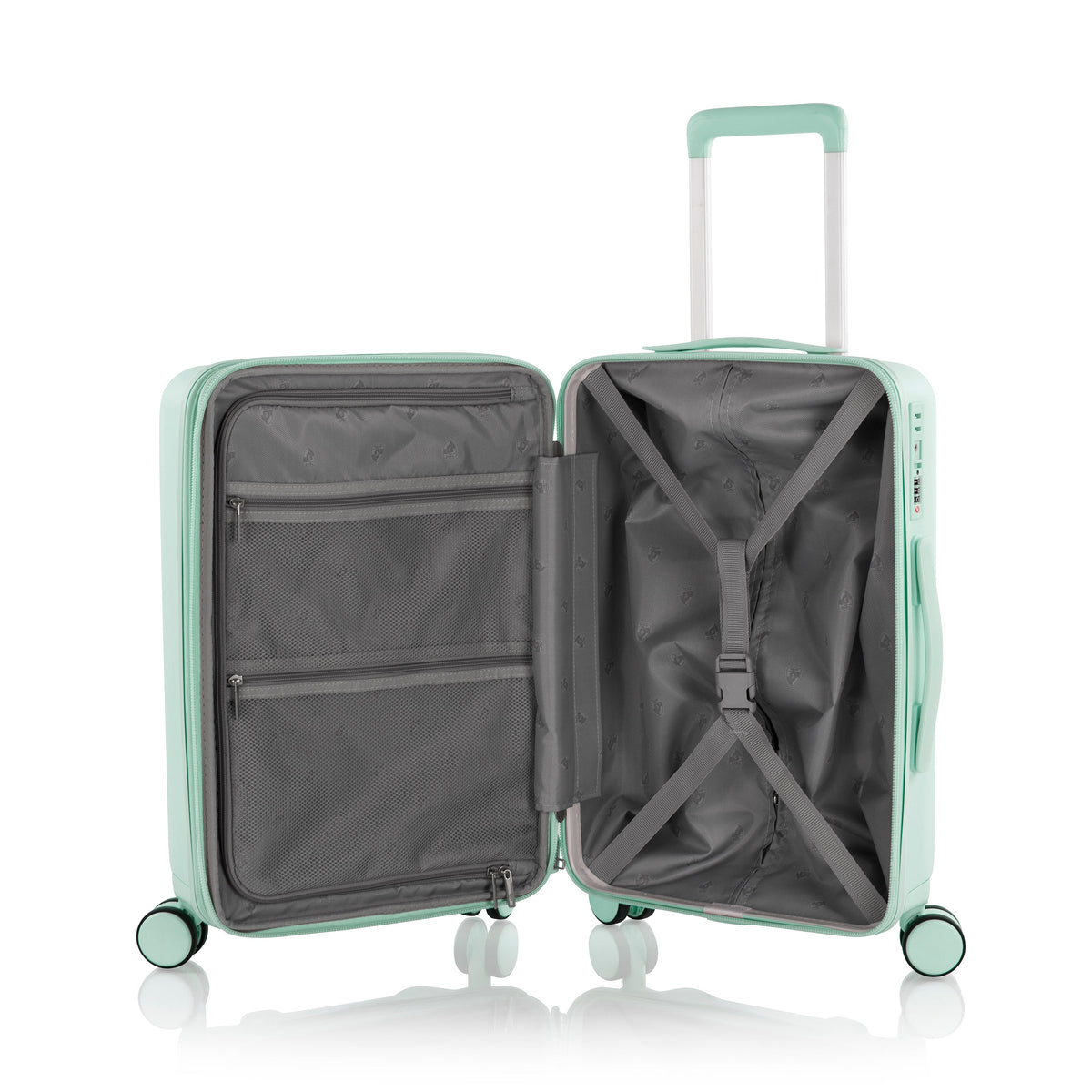 variant:46559124783296 Pastel Hardside 21" Carry-On Luggage Mint