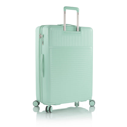 variant:43218880626880 Pastel Hardside  30" Large Checked Luggage Mint