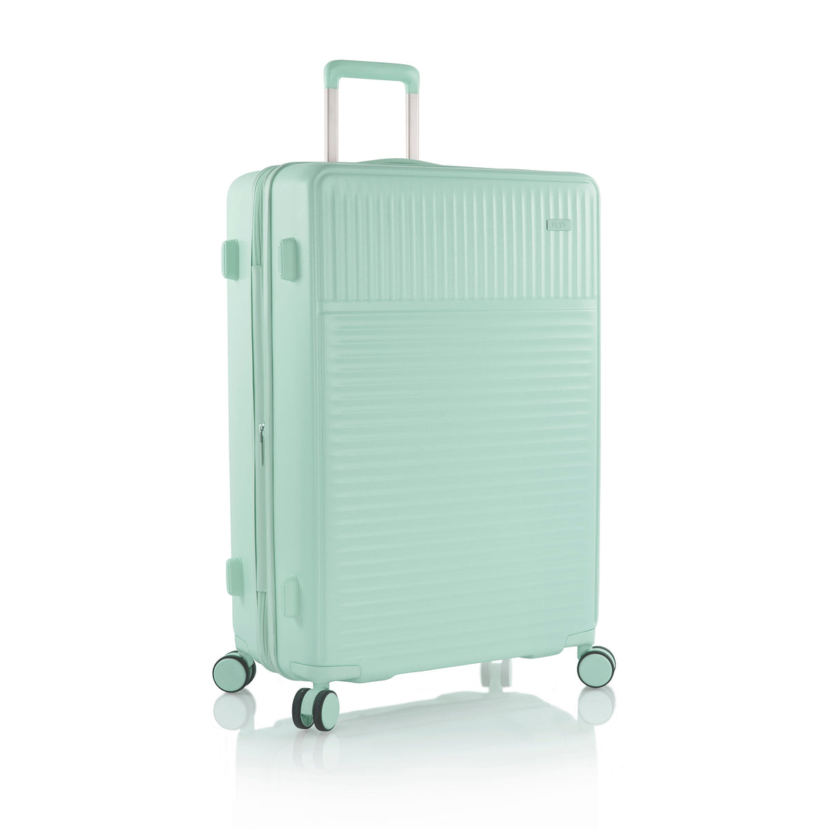variant:43218880626880 Pastel Hardside  30" Large Checked Luggage Mint