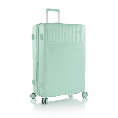 variant:43218880626880 Pastel Hardside  30" Large Checked Luggage Mint