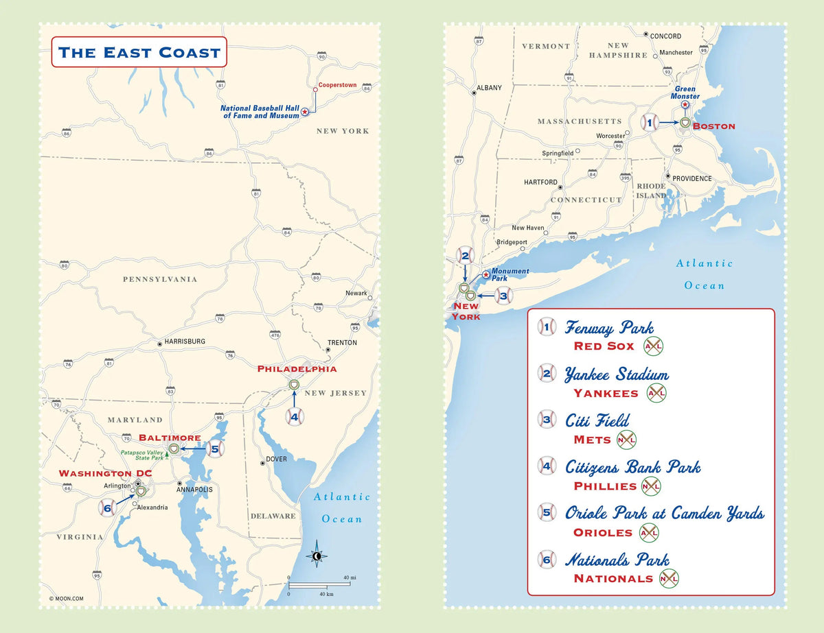Moon Baseball Road Trips