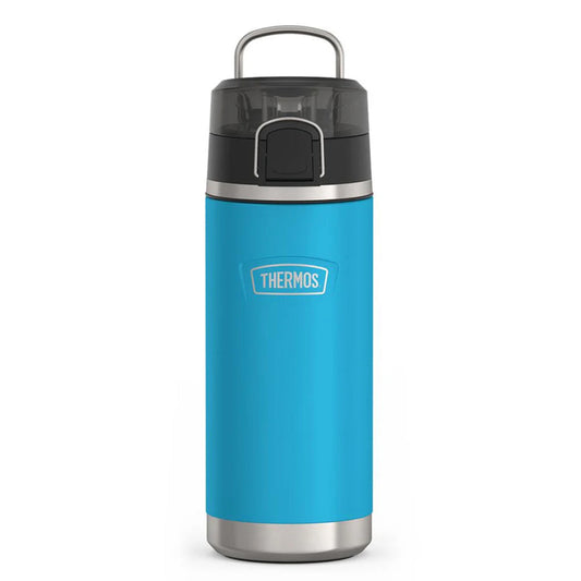variant:43981584367661 Thermos 18 oz Stainless Steel Kidater Bottle w Spout Lid - Teal