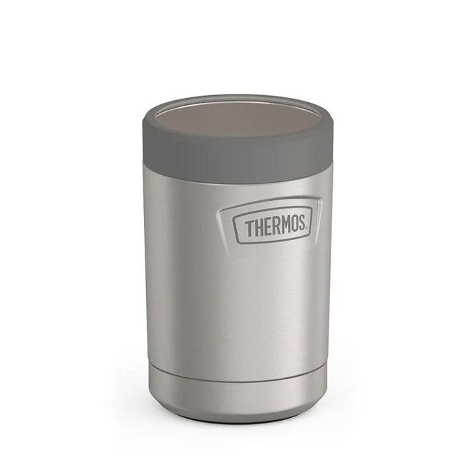 Thermos Stainless Steel Beverage Can Insulator for 12 Ounce Can, Matte White