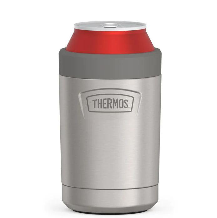 Thermos 12 oz. Insulated Stainless Steel Beverage Can Insulator -  Silver/Gray